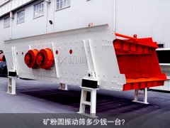 <b>礦粉圓振動篩多少錢一臺？</b>